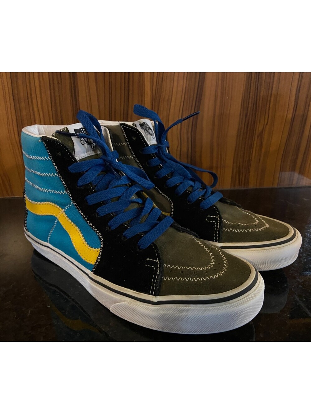 Vans Sk8-Hi Zig Zag Colorblock M 6.5 W 8 Skater 90s y2k skateboard VN0A4BV619Y